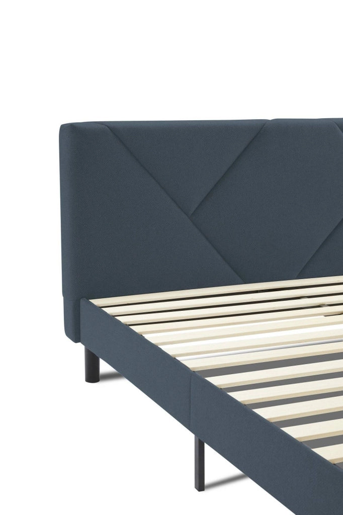 Morpheus, Letto Matrimoniale Dimensione Materasso 160x190 cm, blu