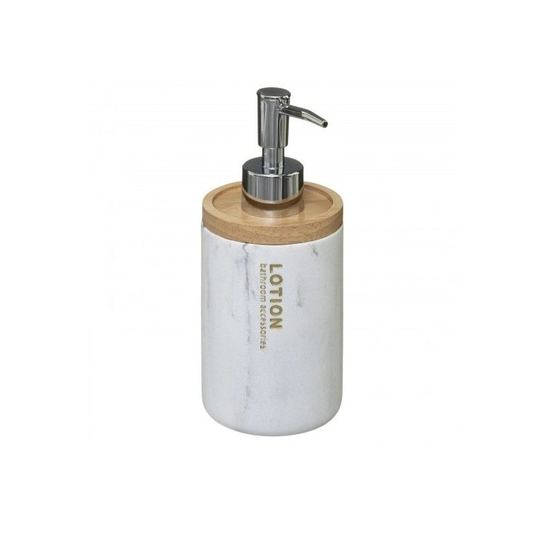 DISPENCER SAPONE LEA EFFETTO LEGNO E MARMO