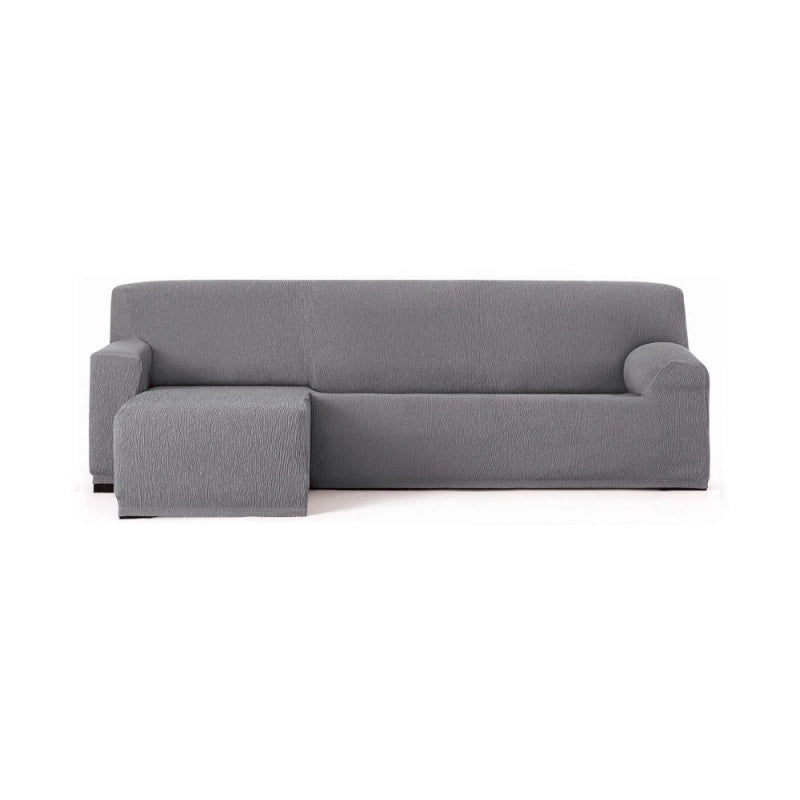 Copridivano Troya elastico penisola sinistra grigio bracciolo corto 250/310 EFFEZ