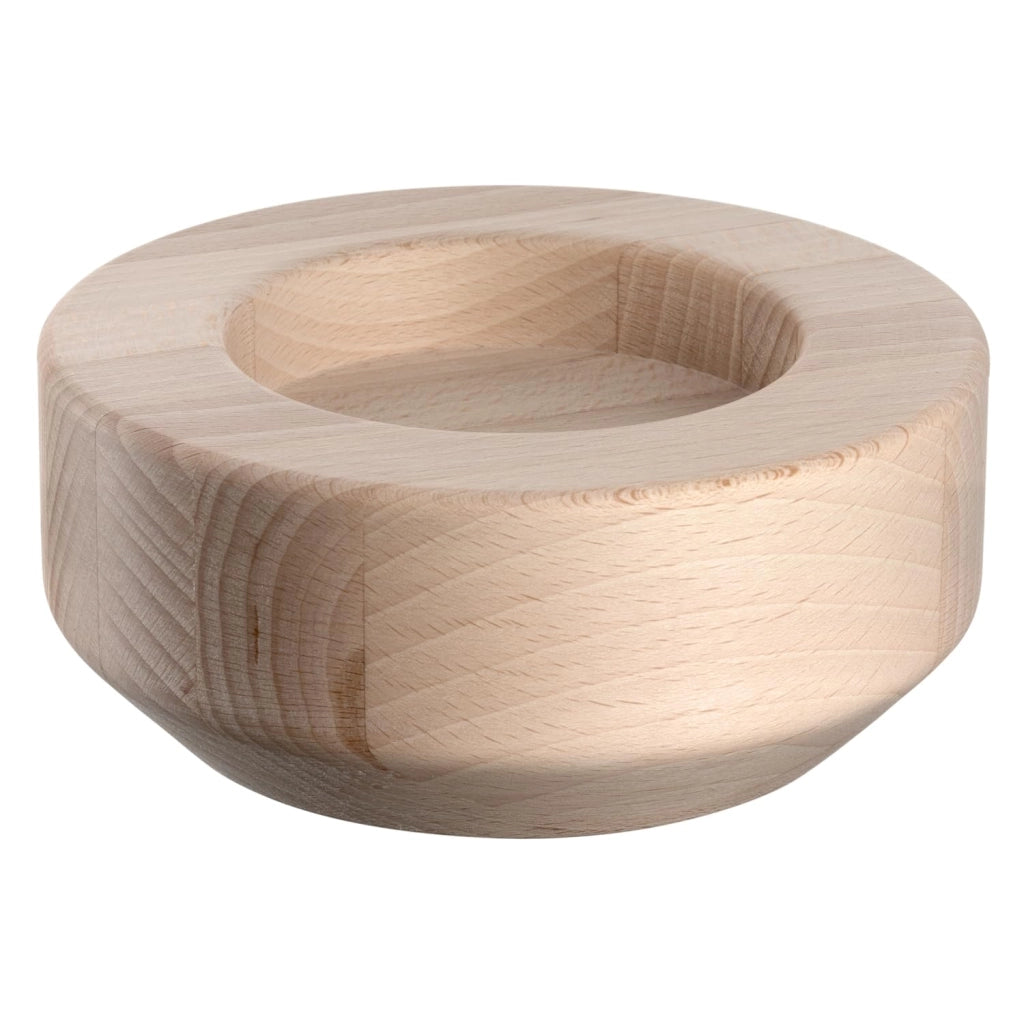 Lanterna in vetro e legno, color beige, 20,9 cm, confezione singola