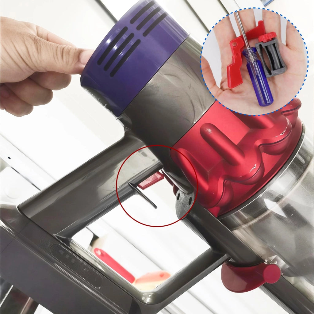 5 interruttori rinforzati per aspirapolvere a batteria, pezzi di ricambio