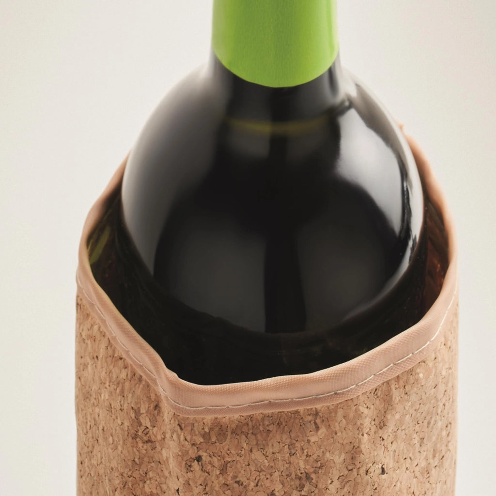 Set da 2 copribottiglie in sughero per vino e champagne