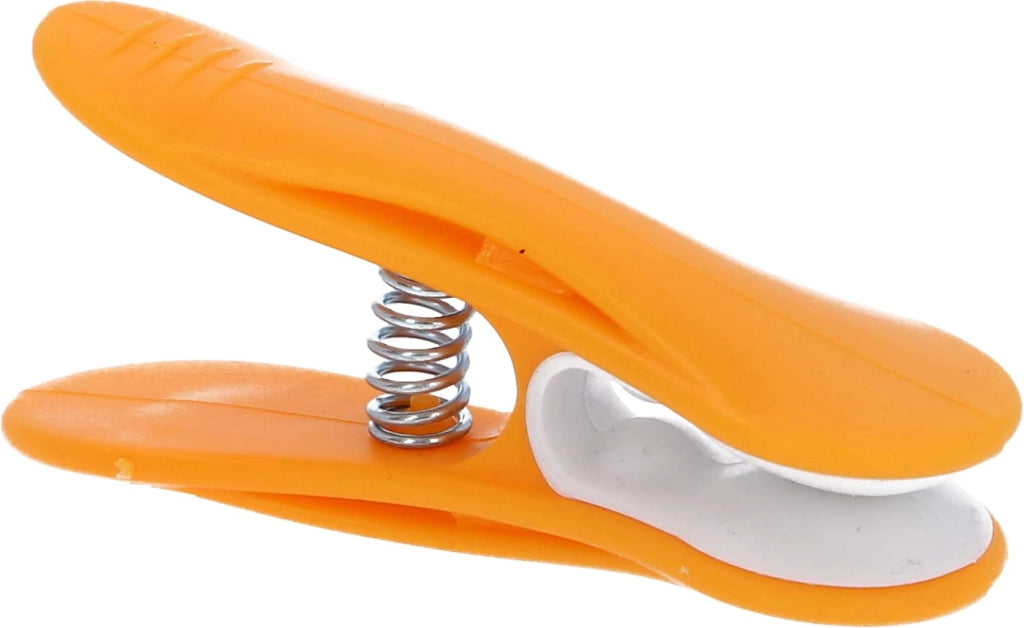 Morsetto in plastica con isolamento, piccolo, 67 mm, arancione