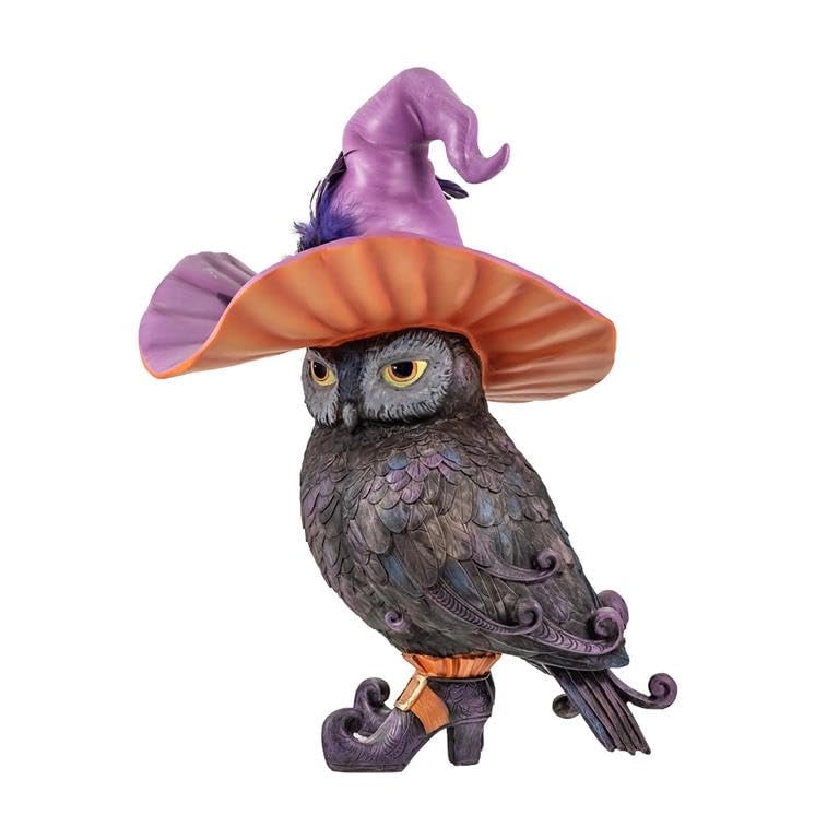Cappello da strega, multicolore, 20x18x37 cm, in resina