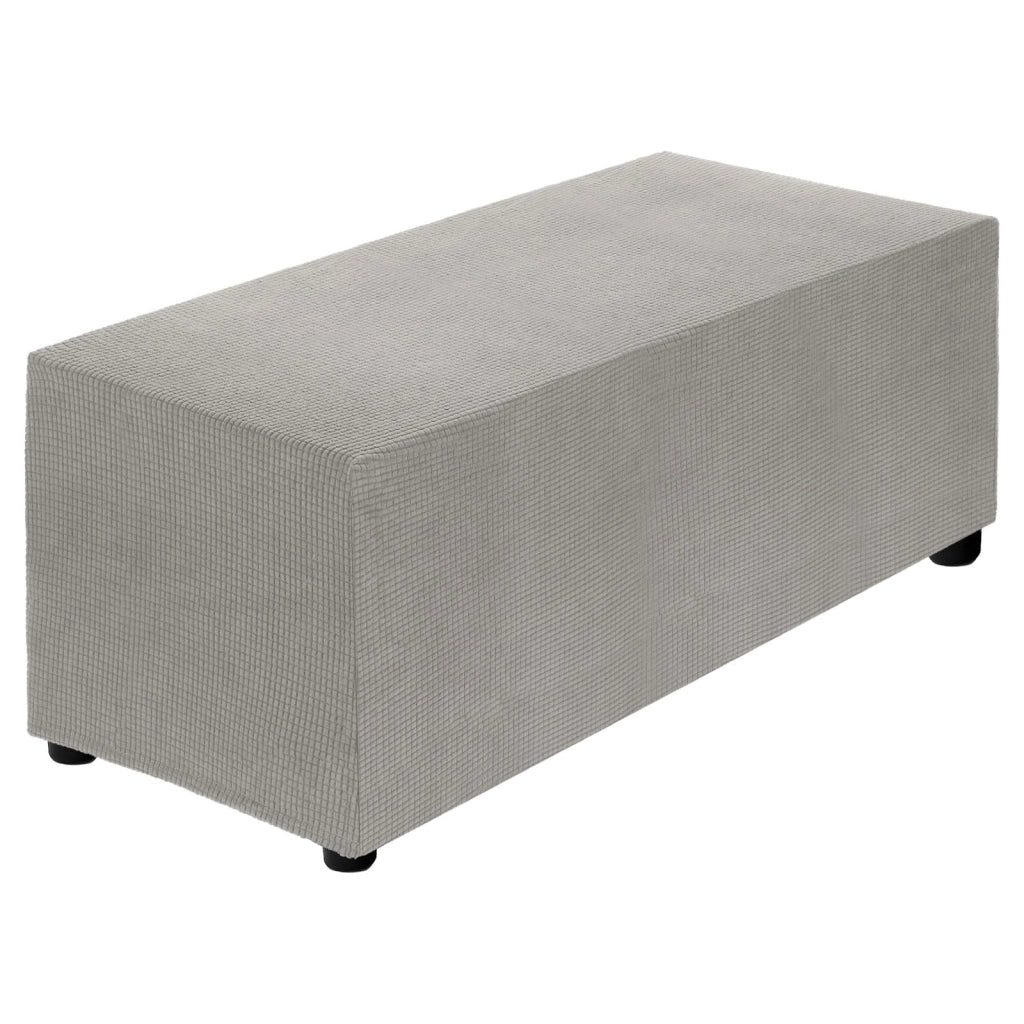 Copertura elastica per pouf, lunghezza da 130 a 160 cm