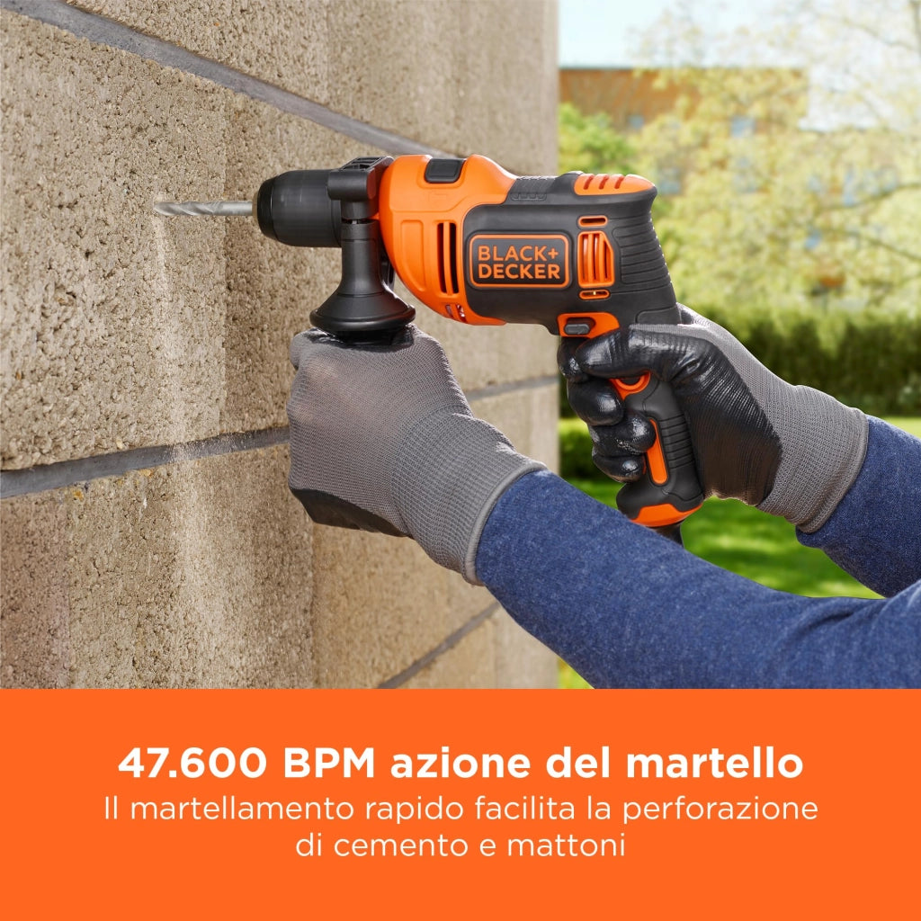 Trapano B e D 710W BEH710K Qs Black e Decker