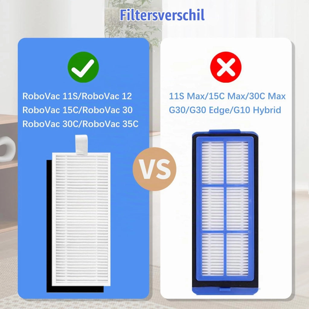Kit di ricambi per aspirapolvere robot modello 11S/12/15C/30/30C/35C, composto da 10 pezzi