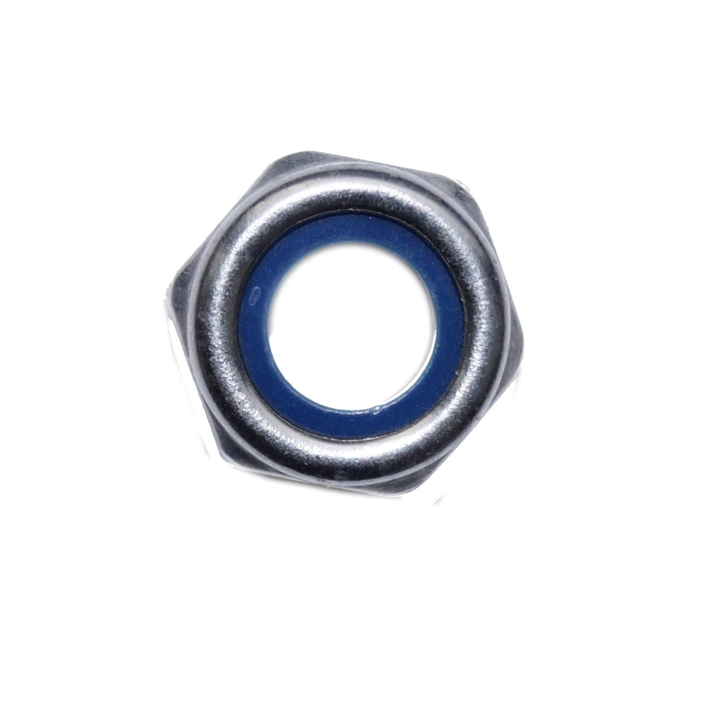 Dadi esagonali M4 100 pezzi Gleitmo forma bassa DIN 985 A2 dadi in acciaio inox V2A dado esagonale