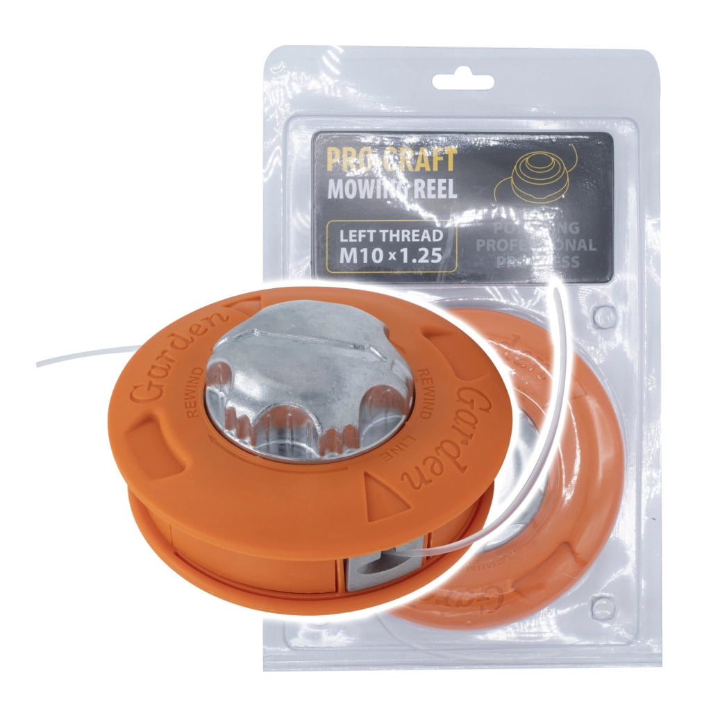 Testina a filo semiautomatica Procraft MR-5, filo Ø 2,4 mm, attacco M10 × 1,25 sinistro