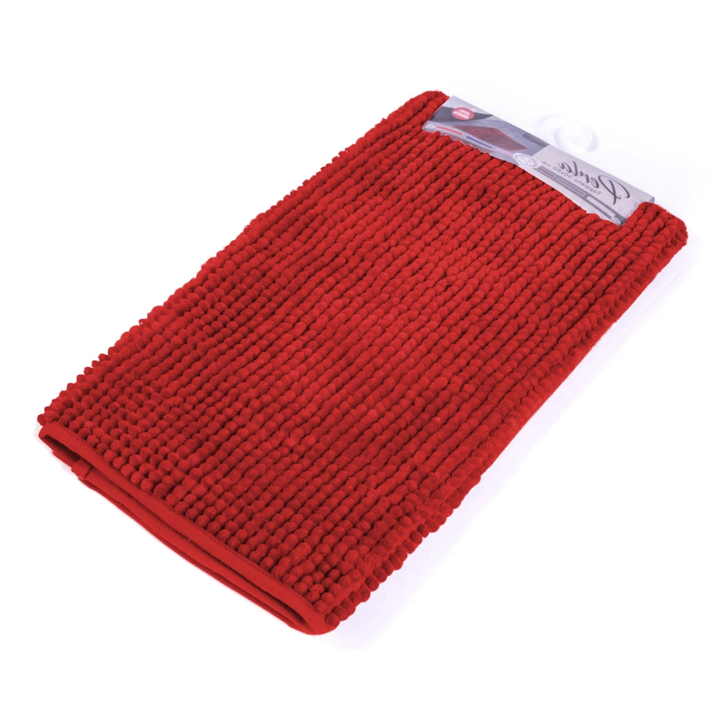 Tappeto da bagno TECLA rosso