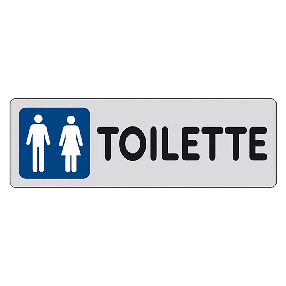 ETICHETTA SEGNALETICA TOILETTE UOMINI/DONNE