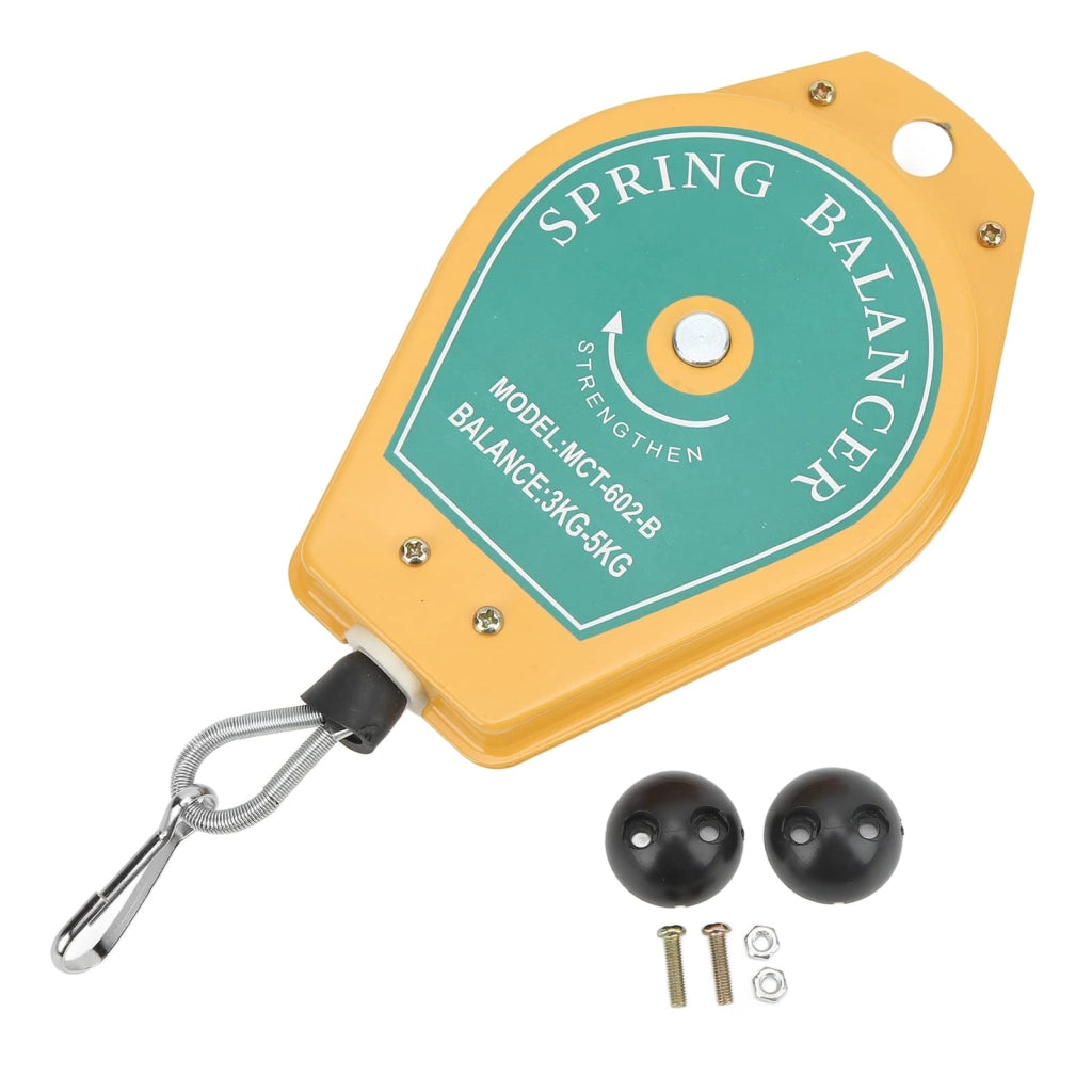 Federbalancer da 3 a 5 kg, supporto per utensili retrattile, da appendere