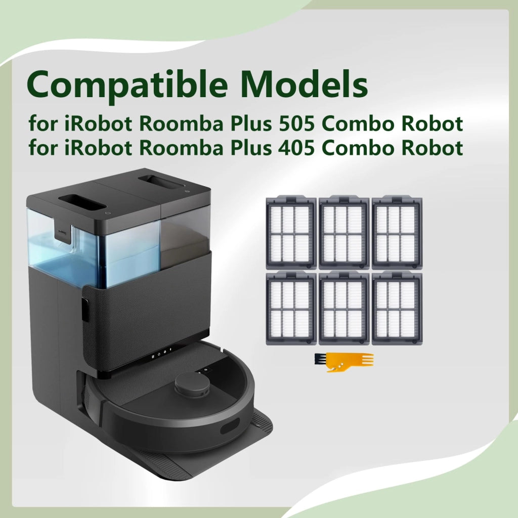 Filtri HEPA accessori per aspirapolvere robot iRobot Roomba Plus 505 Combo