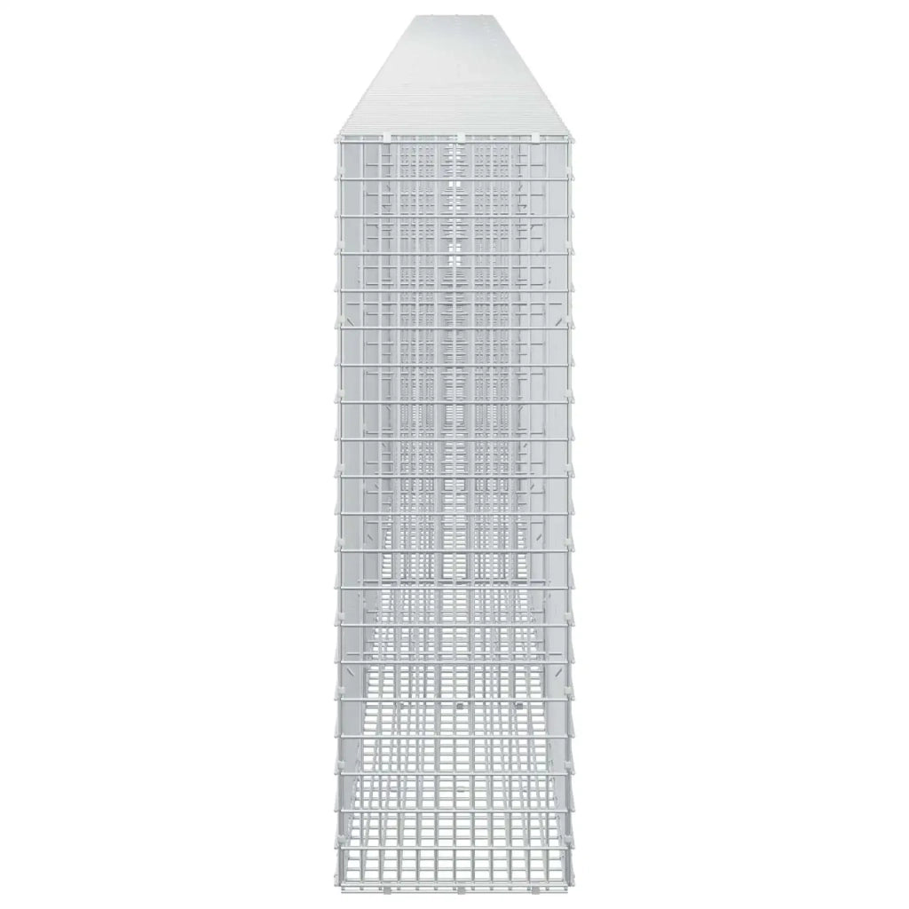 Gabione con Filo da 5 mm e Rete da 5x2,5 cm 800x30x100 cm 3463690