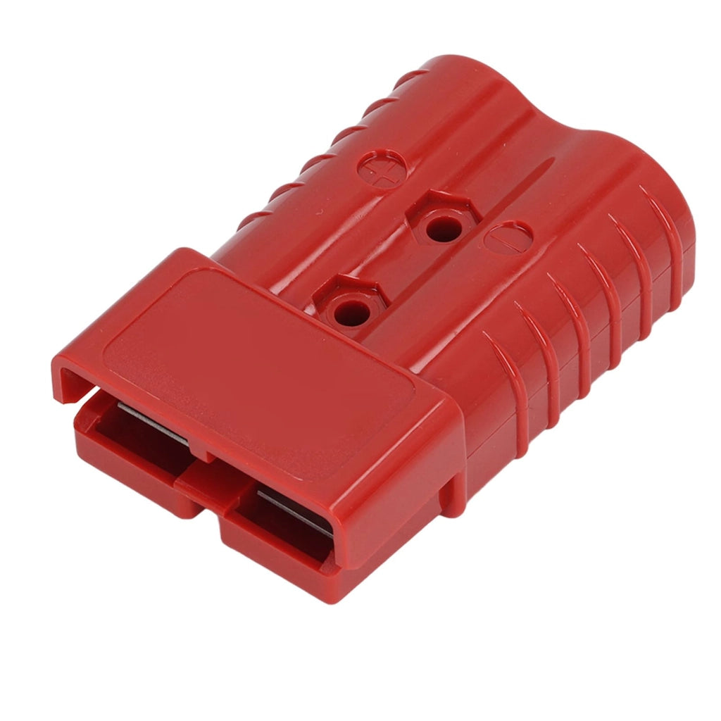 Set di connettori da 350A, 600V, a due poli, di colore rosso, per auto e impianti solari