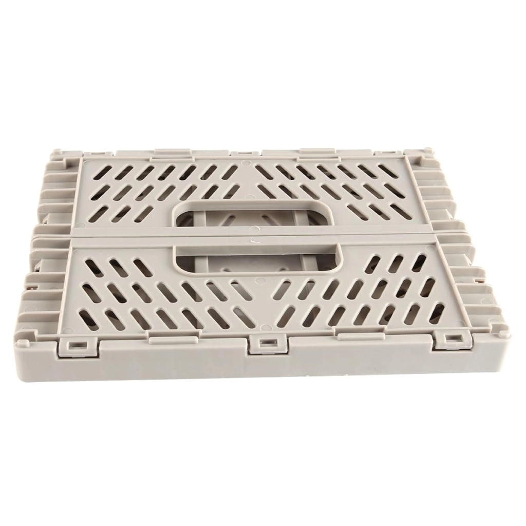 Contenitore pieghevole, grigio, 22x14,7x9,3 cm, in PP