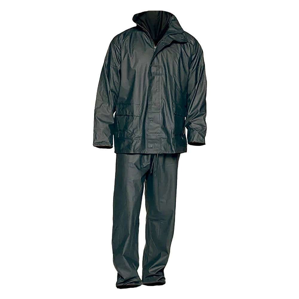 GIACCA E PANTALONE IMPERMEABILE  taglia XL - verde