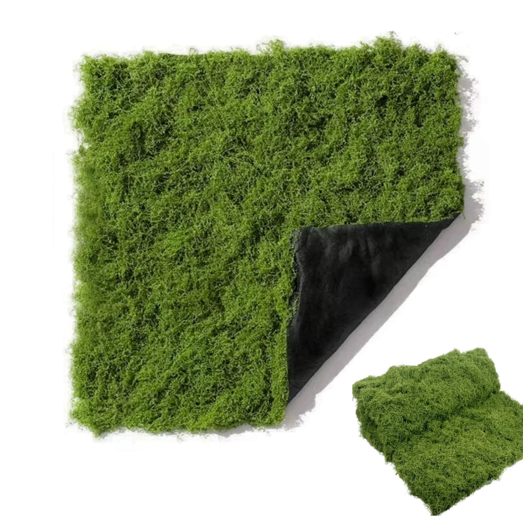Tappetino in gomma sintetica, 100x100 cm, verde scuro, morbido ed elastico, ideale per progetti fai-da-te