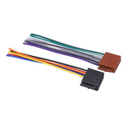 Kit di 2 adattatori ISO per autoradio, realizzati in ABS e metallo