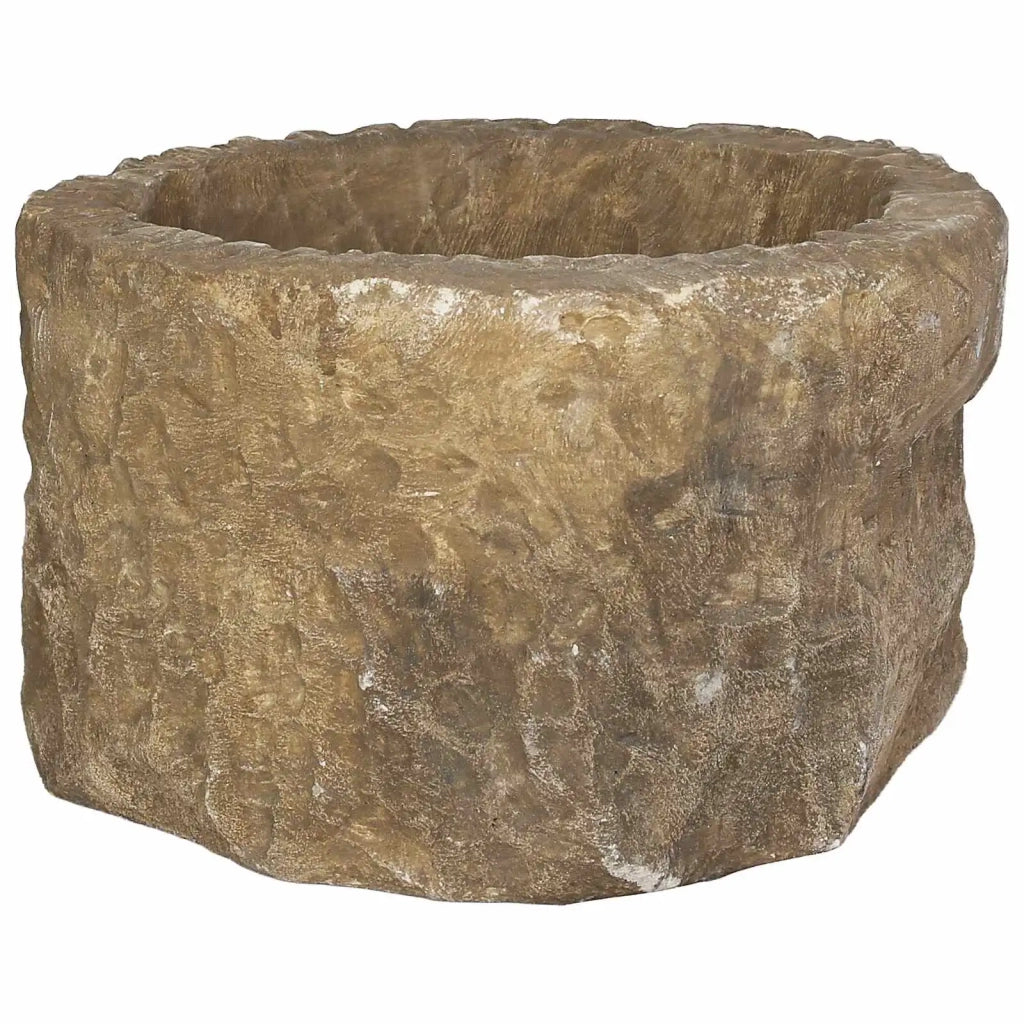 Vaso da giardino Pietra invecchiata Ø 35 x 20 cm 42044871