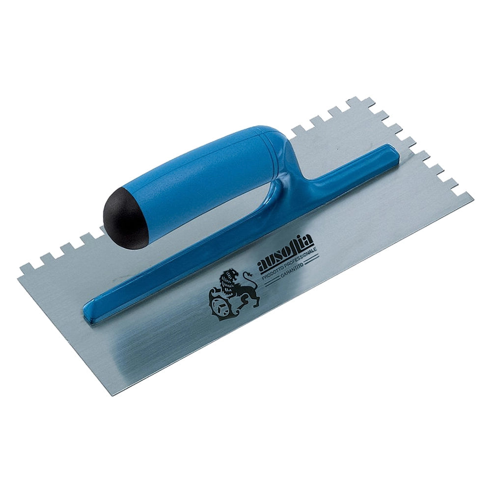 FRATTAZZO DENTATO PER COLLA cm 28 x 12 - denti 7,5 x 7,5 mm.