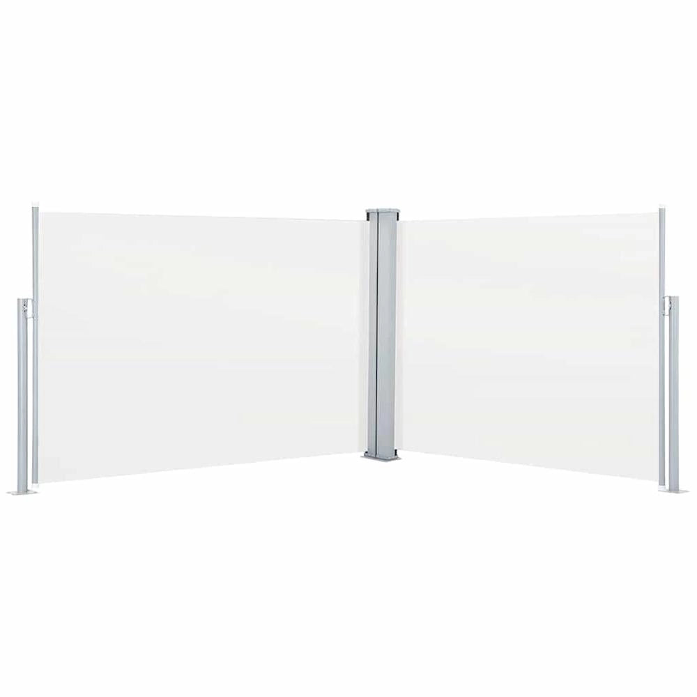 Tenda da Sole Laterale Retrattile Crema 100x1000 cm
