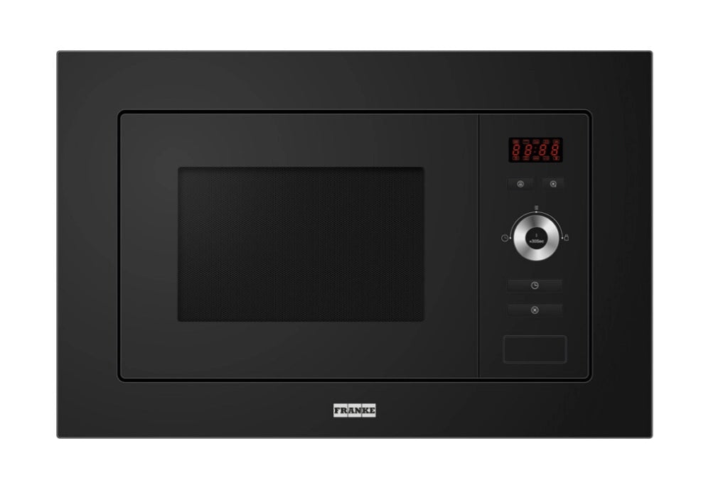 Franke fsl 20 mw bk forno linear a microonde da incasso 20 litri, nero, con grill, 6 funzioni
