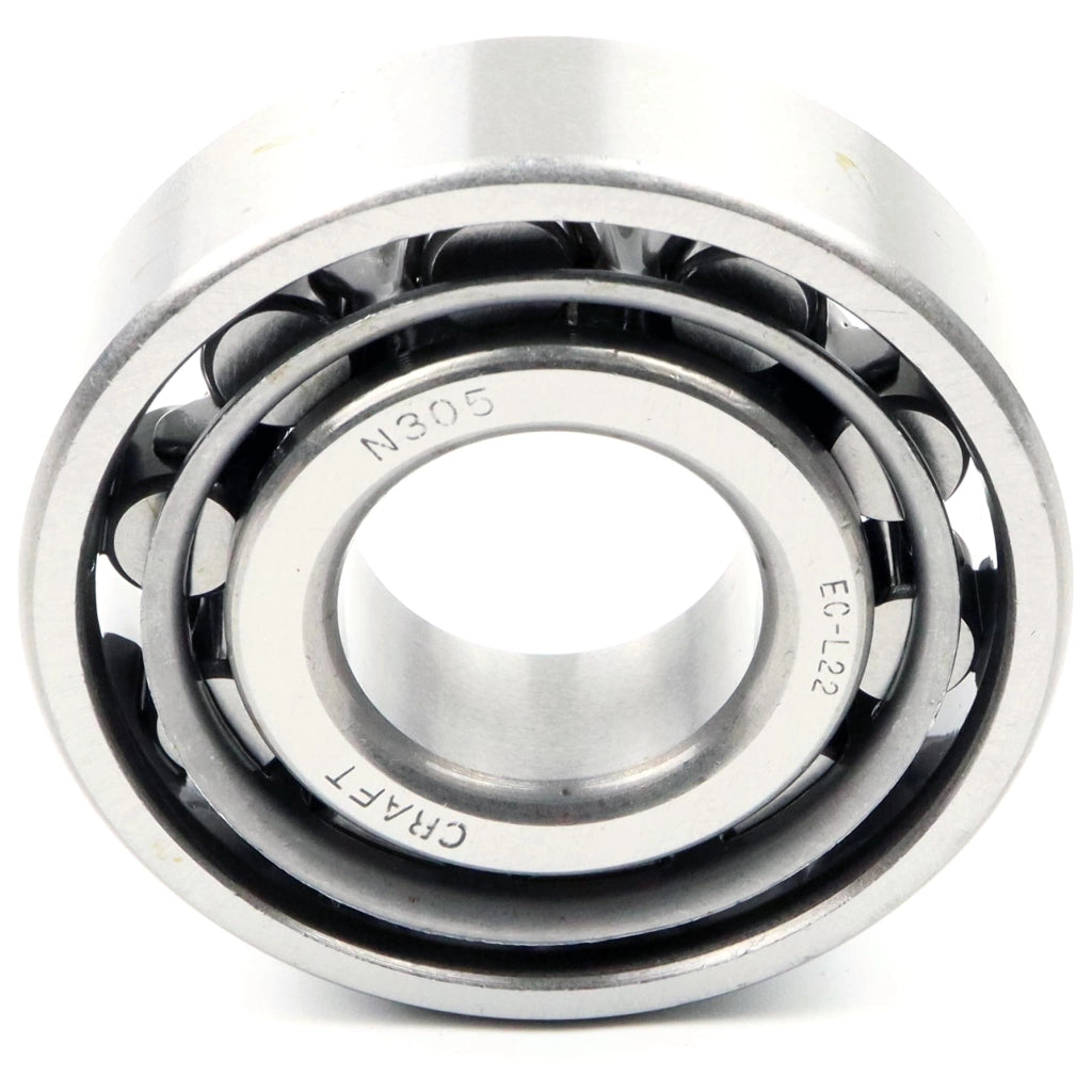Cuscinetti a rulli cilindrici N305-S, dimensioni 25x62x17 mm, conformi alla norma DIN 5412 ISO 616
