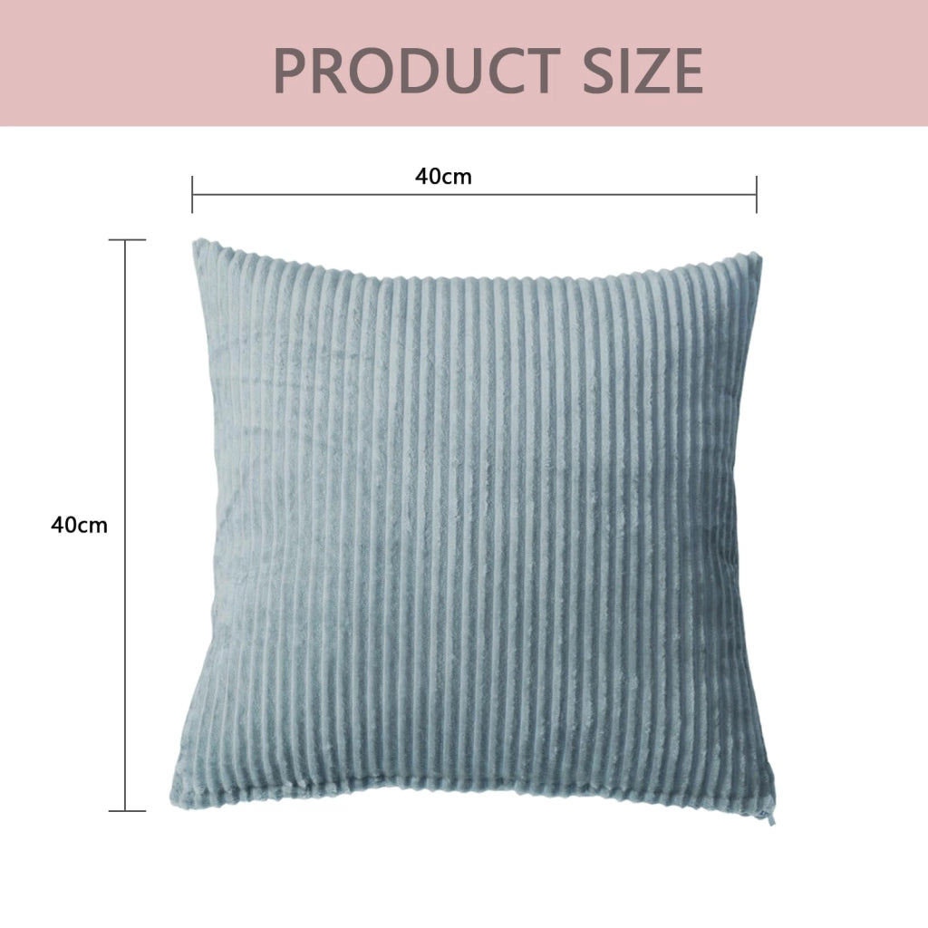Coperte per cuscini in velluto, 40x40 cm, set da 4, con cerniera