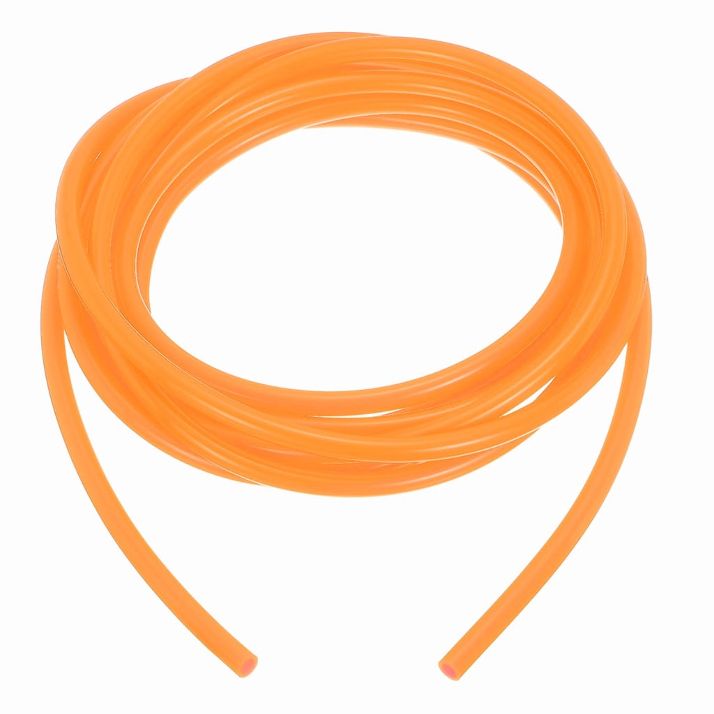 Tubo in silicone, 4x6 mm, 3 metri, resistente alle alte temperature, colore arancione