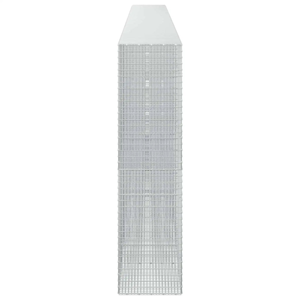 Gabione con Filo da 5 mm e Rete da 5x2,5 cm 900x50x200 cm 3463836