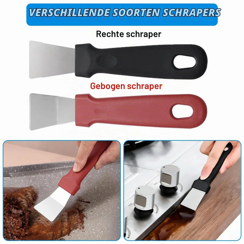 Set di spazzole per fughe, composto da 8 pezzi, con spatole, per bagno e cucina