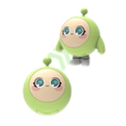 Bicchiere trasformabile Eggy Party, colore menta, 145 g, plastica