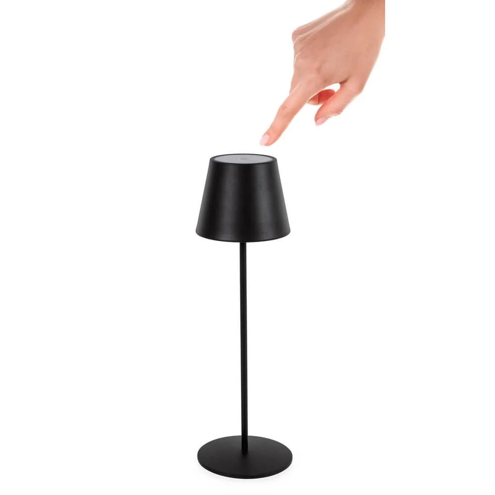 Lampada da Tavolo LED H38 Vulcan Nero