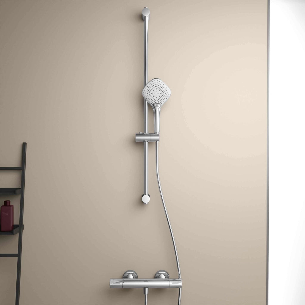 Termostato doccia da incasso Ceratherm T100, cromato, in ottone, 1 pezzo