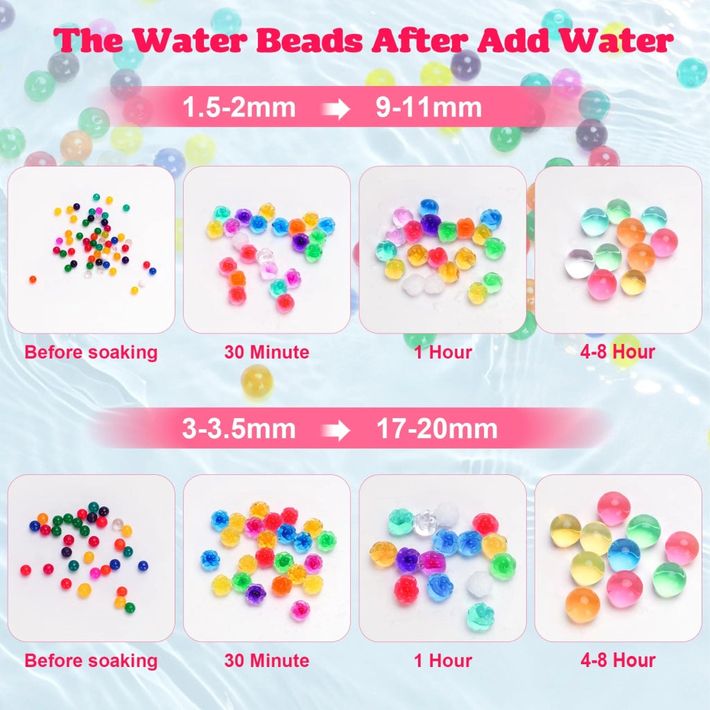 Set di palline idroponiche, 55.000 pezzi, gelatine per vasi e decorazioni
