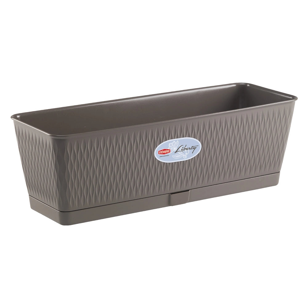 BALCONETTA RETTANGOLARE 'LIBERTY' lt.9 - quarzo