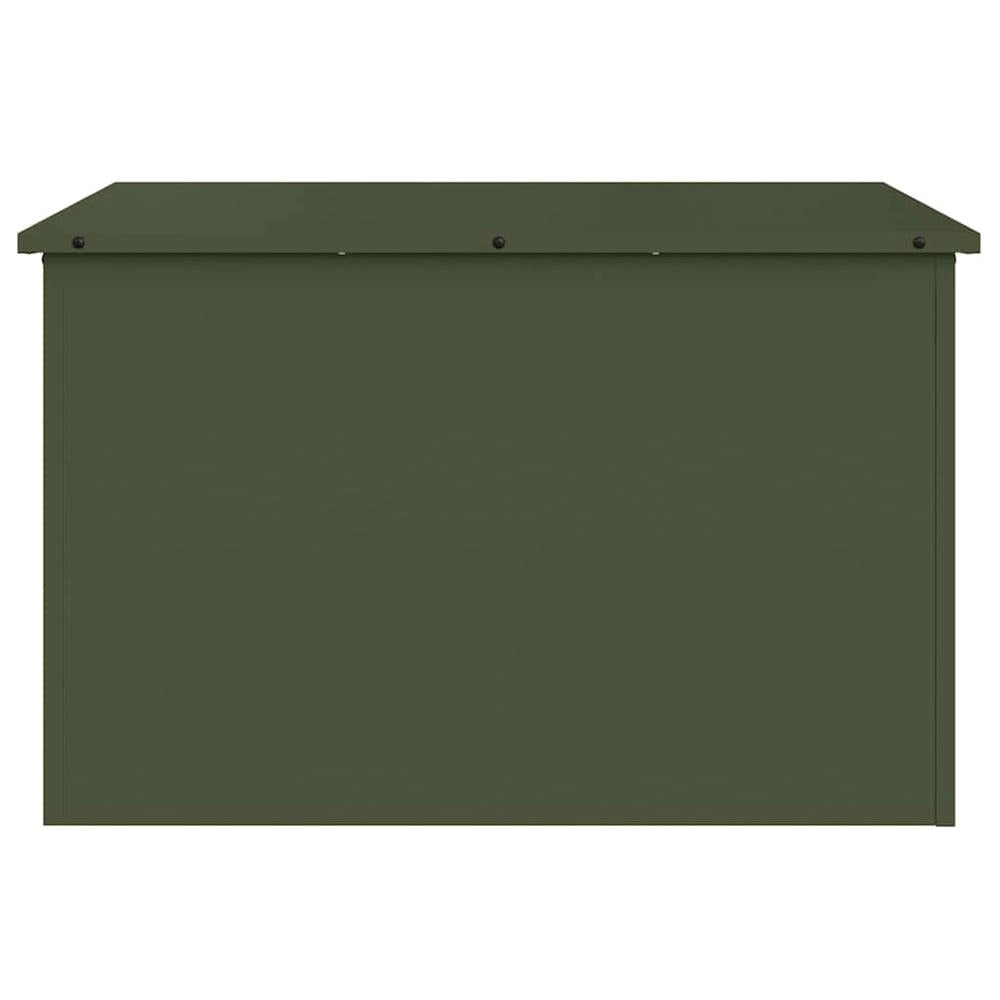 Cassa per cuscini da giardino Acciaio zincato 80 x 50,5 x 50 cm