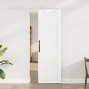 Porta scorrevole 61 x 198,5 cm Legno ingegnerizzato Bianco 3450144