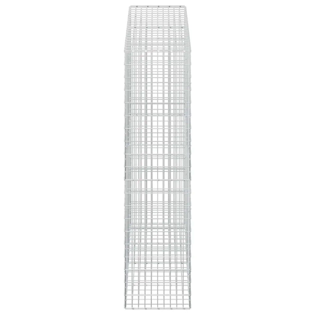 Gabione con Filo da 5 mm e Rete da 5x10 cm 200x50x200 cm 3464782