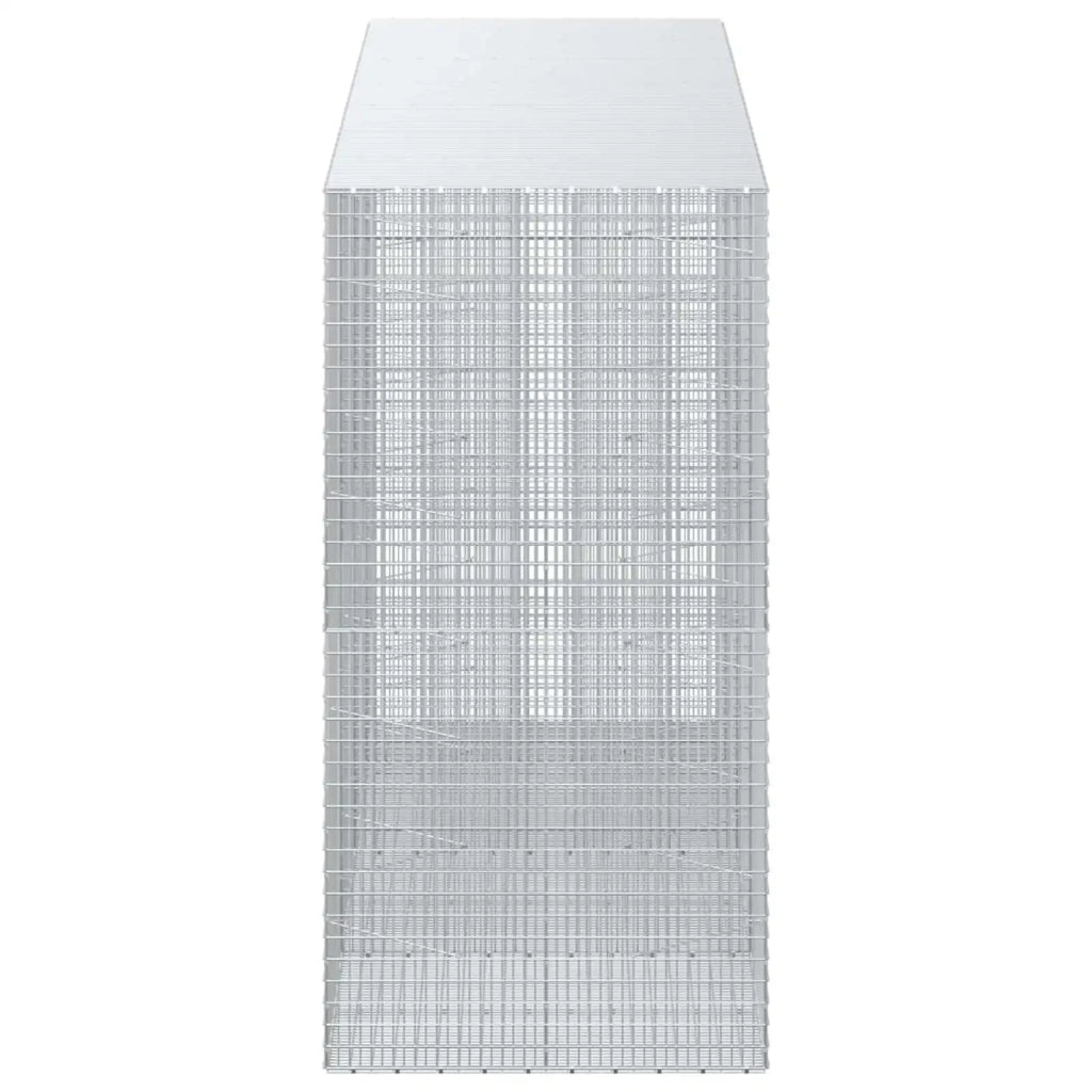 Gabione con Filo da 5 mm e Rete da 5x2,5 cm 350x100x200 cm 3463921