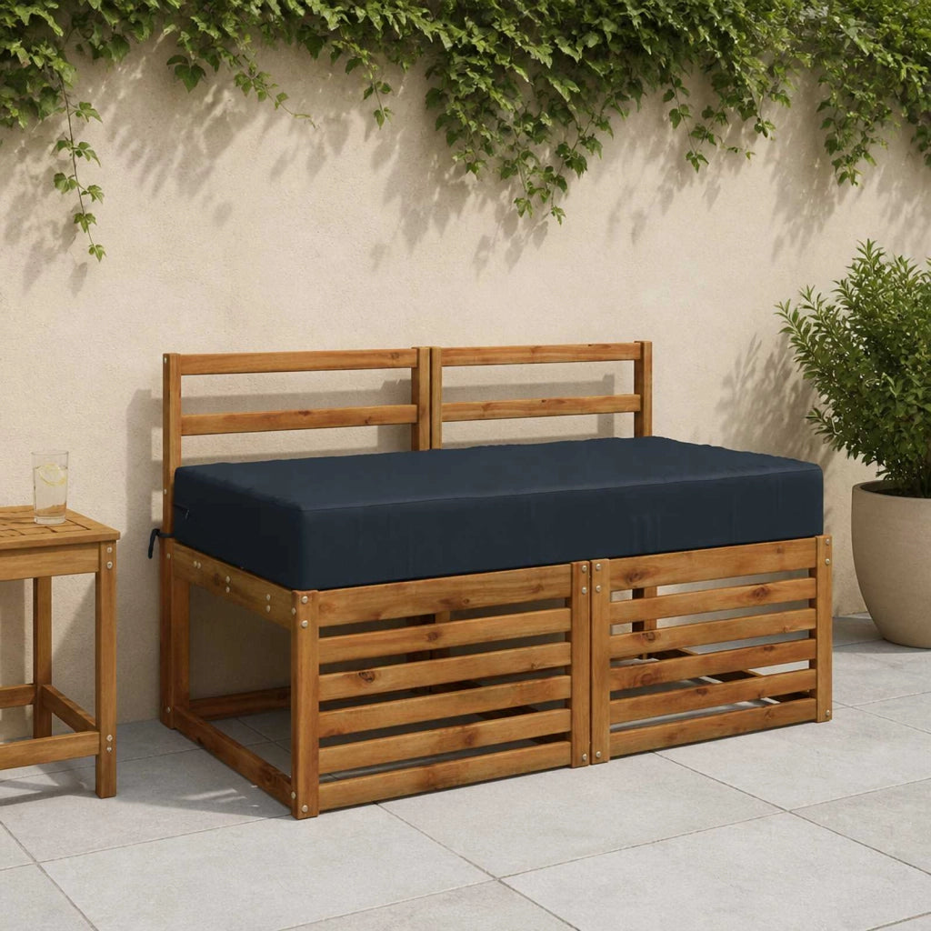 Cuscino per la seduta SOEST 100% Poliestere Blu scuro 946708