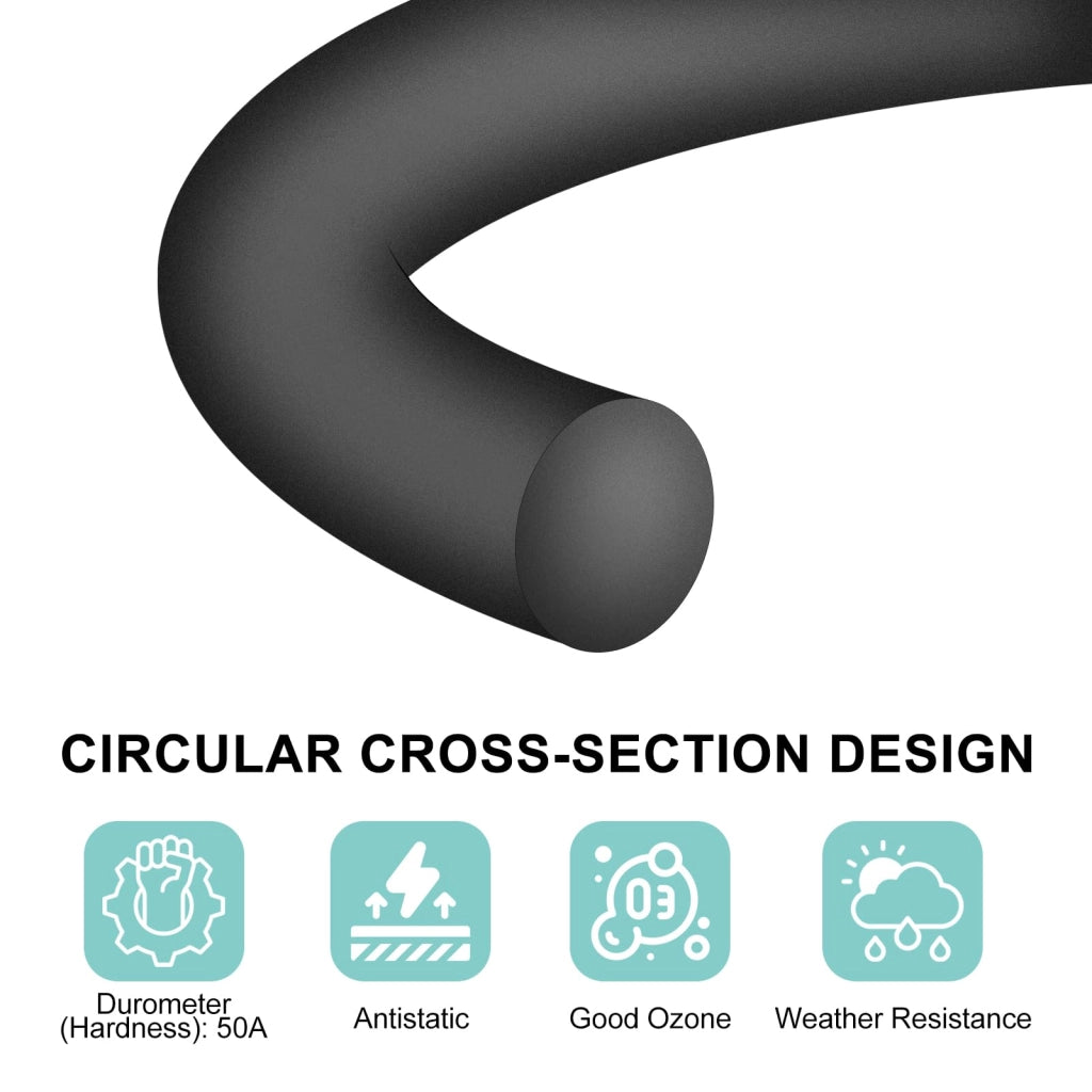 O-ring in silicone, 35x39x2 mm, durezza 50A, colore rosso, confezione da 50 pezzi