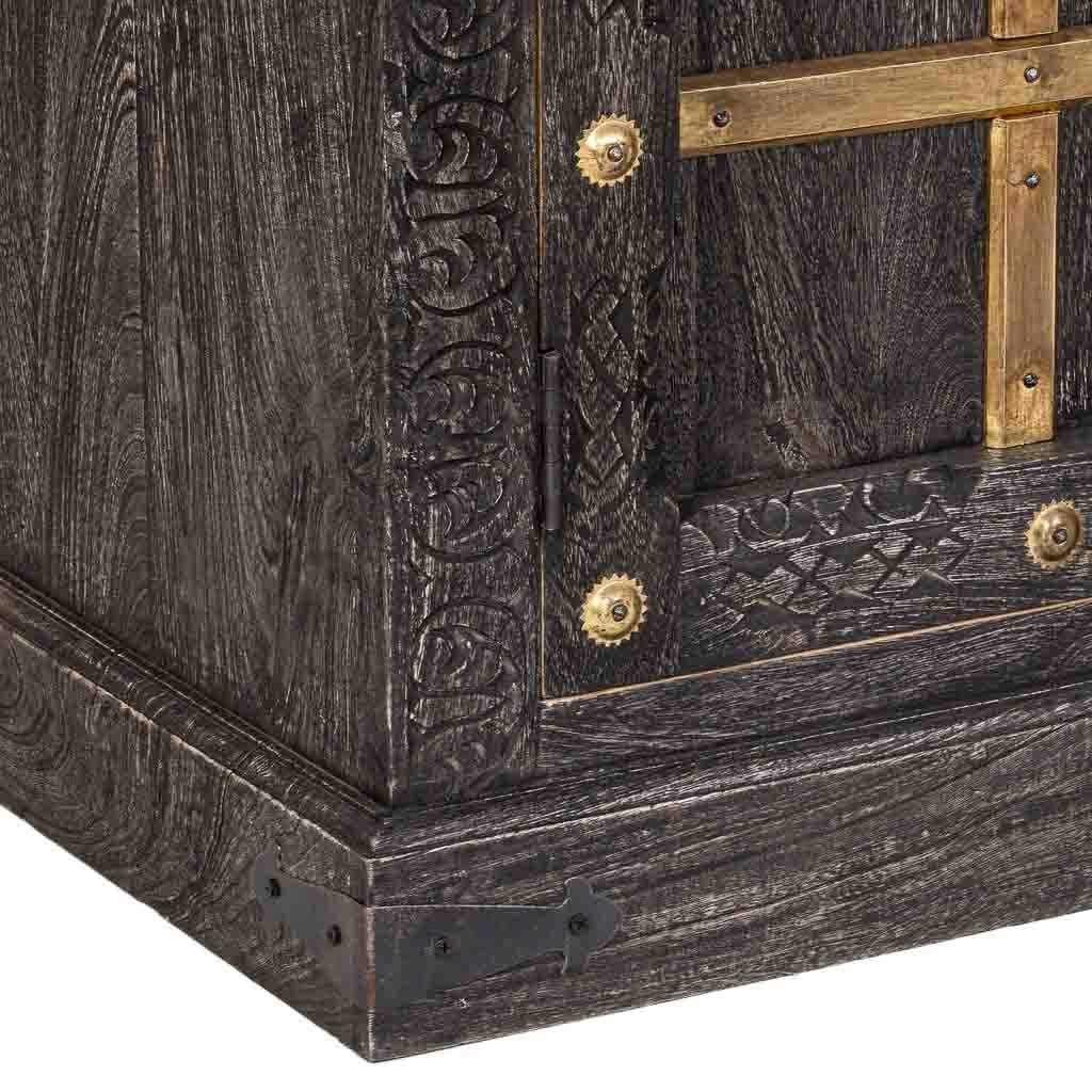 Mobile basso in legno 165 x 46 x 65h cm