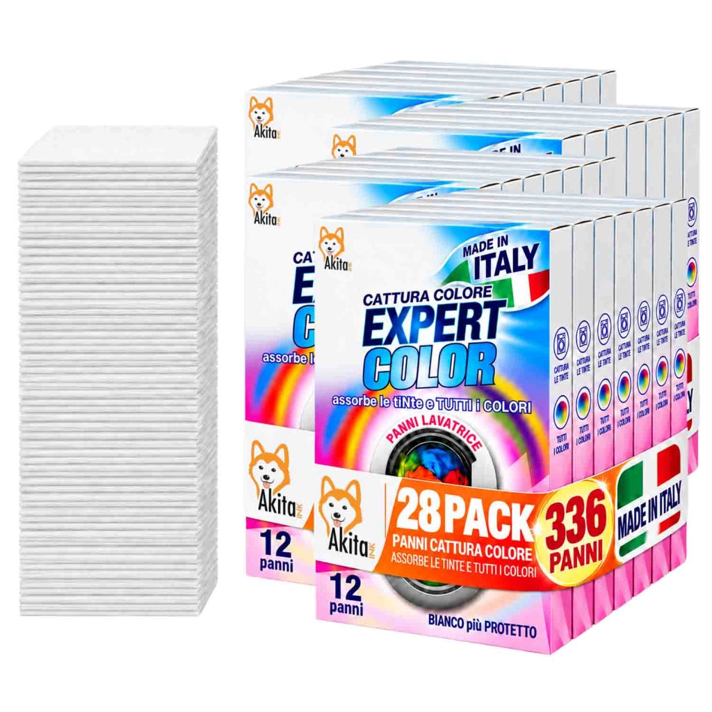 Akitaink 28 Confezioni Panni Cattura Colore Expert Color 336 Pz