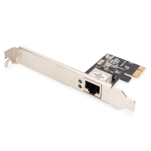 Scheda di rete digitus gigabit ethernet pci express network card - DN101301
