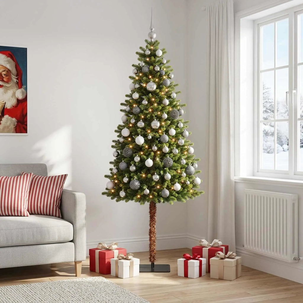 Albero di Natale Artificiale con Palline 180 cm 300 LED 3467252