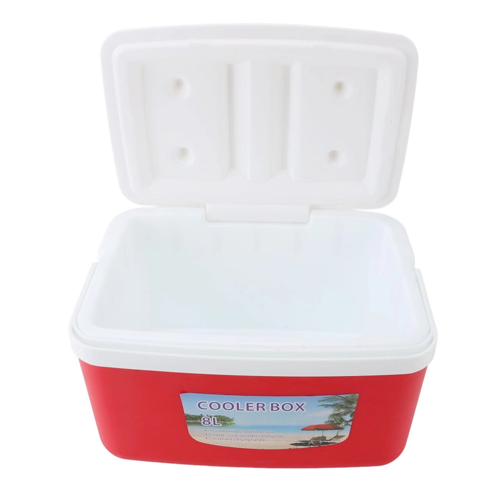 Borsa termica portatile da 8 litri, in plastica, isolata, ideale per campeggio e picnic