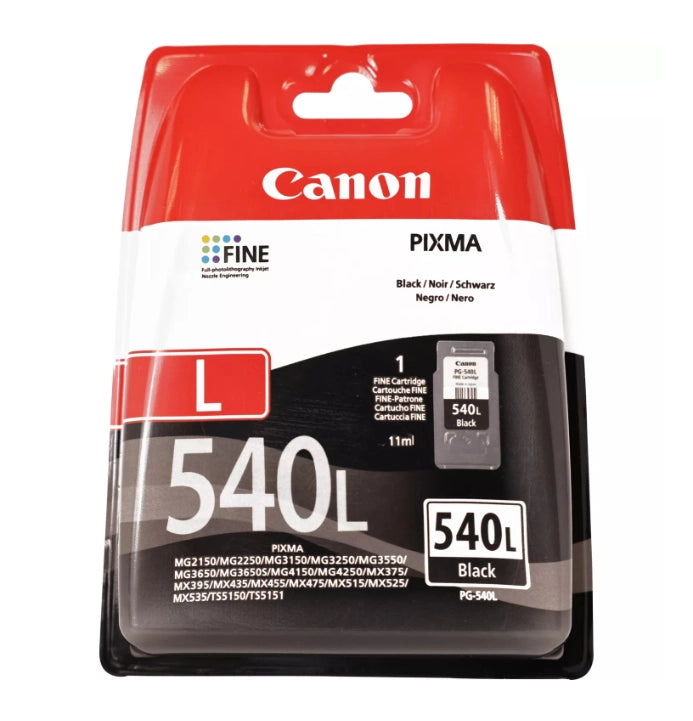 Canon pg-540l cartuccia d'inchiostro 1 pz originale resa standard nero - 5224B001
