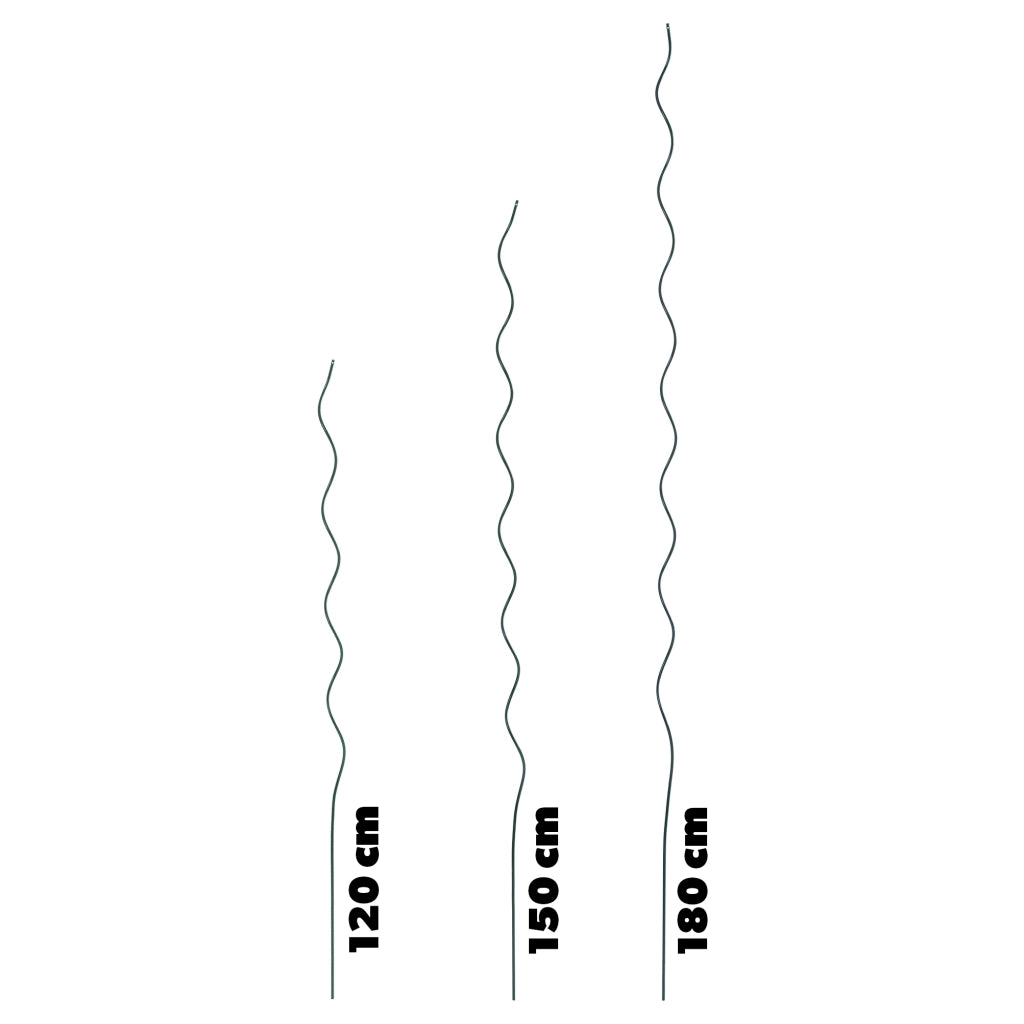 KADAX 15 tutori a spirale per piante, 150 cm